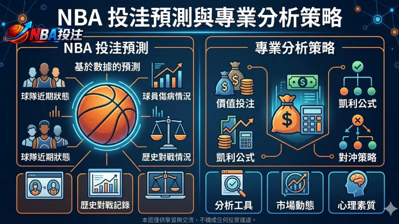 NBA投注預測與專業分析策略
